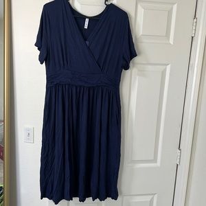 Navy Blue Dress
